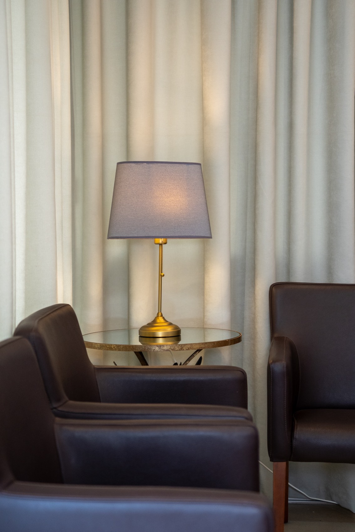 Sala de espera da Clínica Fórum